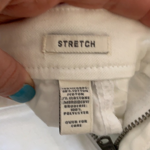 Abercrombie & Fitch jean mini skirt 00 preowned - Picture 3 of 9